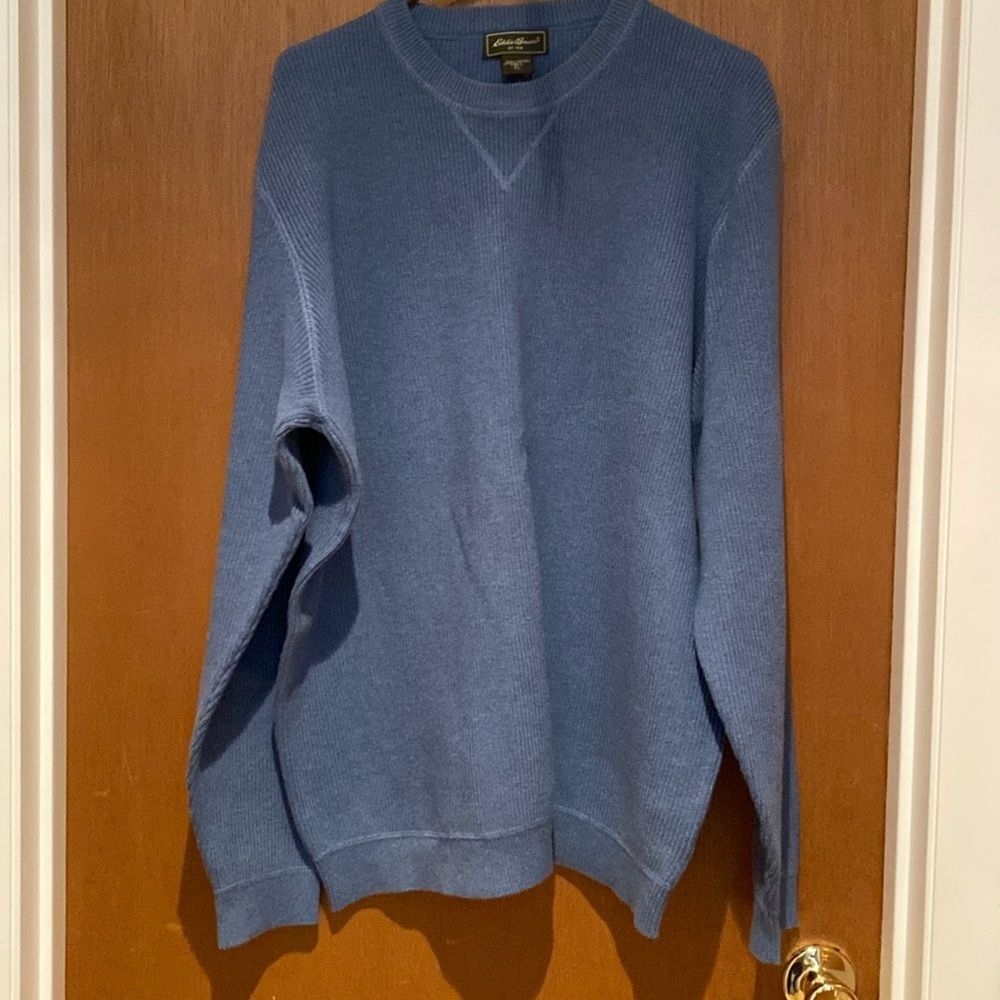 Eddie Bauer Mens XLT sweater pull over long sleeve
